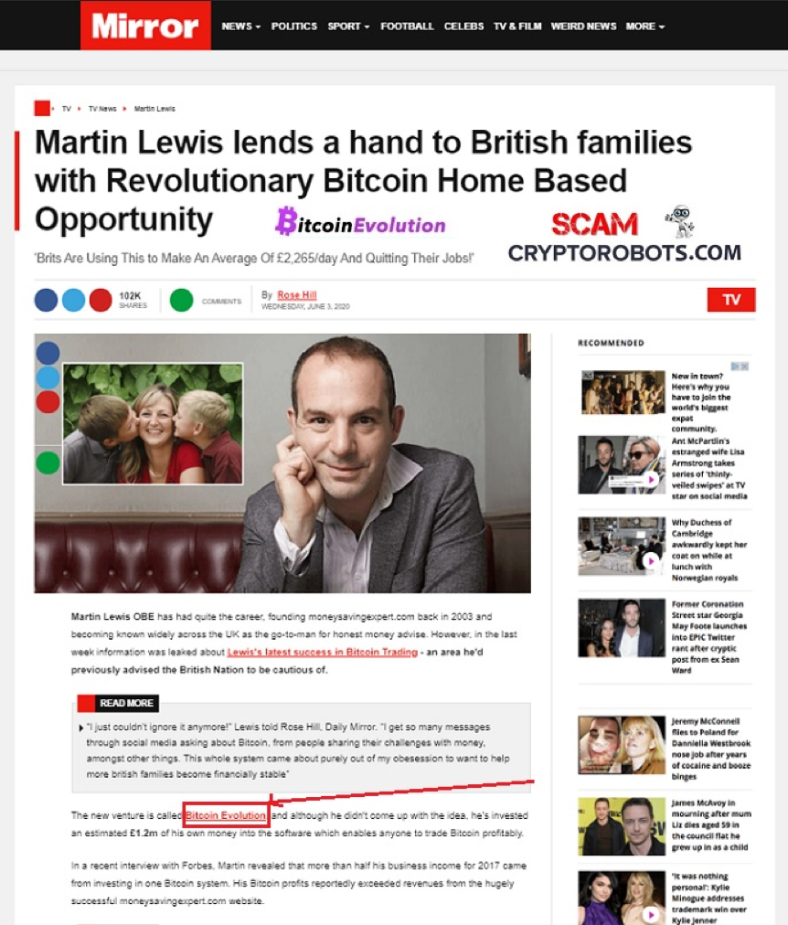 bitcoin trader martin lewis